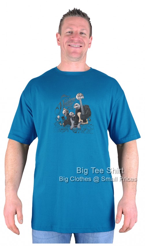 Blue Big Tee Shirt Lament T-Shirt 