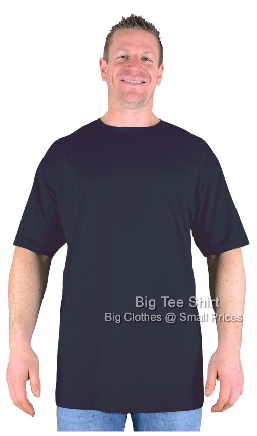Black Big Tee Shirt Big Guy 9XL T-Shirts