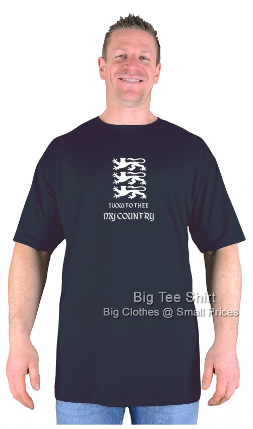 Black Big Tee Shirt I Vow England T-Shirt 