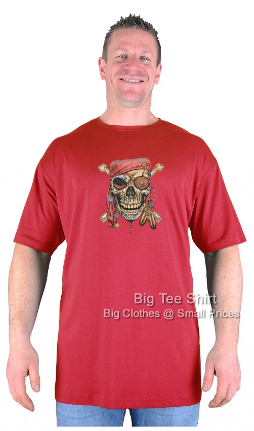 Red Big Tee Shirt Sea Dog T-Shirt