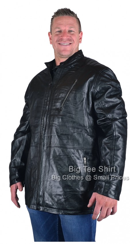 Black Kam Kule Leather Jacket 
