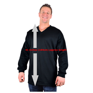 Extra Tall V-Neck Sweatshirts