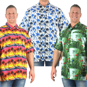Hawaiian and Floral Shirts